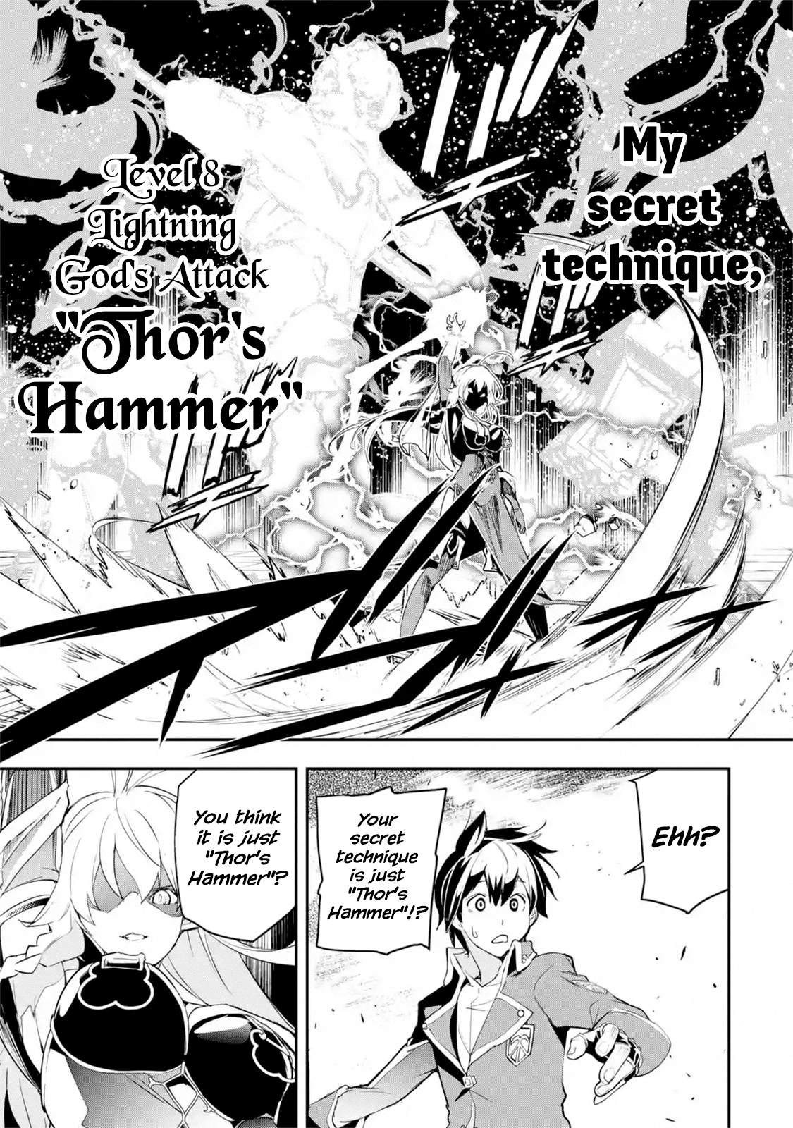 Rakudai Kenja no Gakuin Musou Chapter 8.7 6